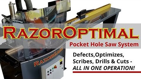 RazorOptimal Pocket Hole Saw System By RazorGage | A Full Demonstration