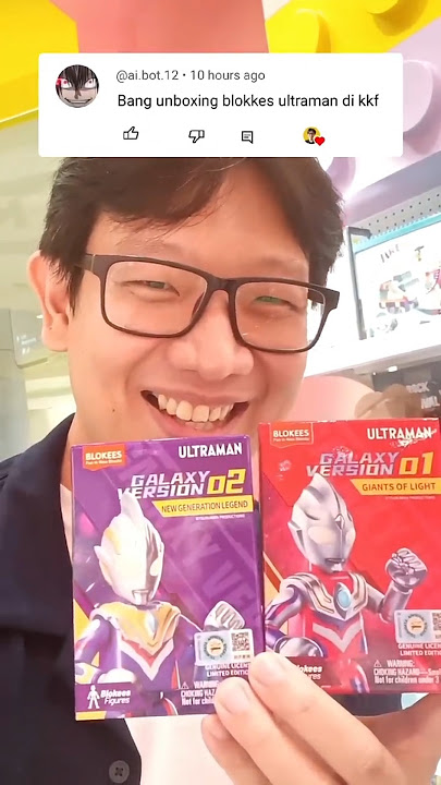 BLOKEES ULTRAMAN GALAXY VERSION 01- LUNA MIRACLE ZERO #shorts