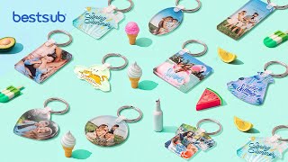 How to sublimate flawless acrylic keychain?