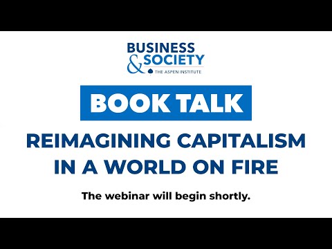 Book Talk with Rebecca Henderson: Reimagining Capitalism in a World on Fire Episode cover