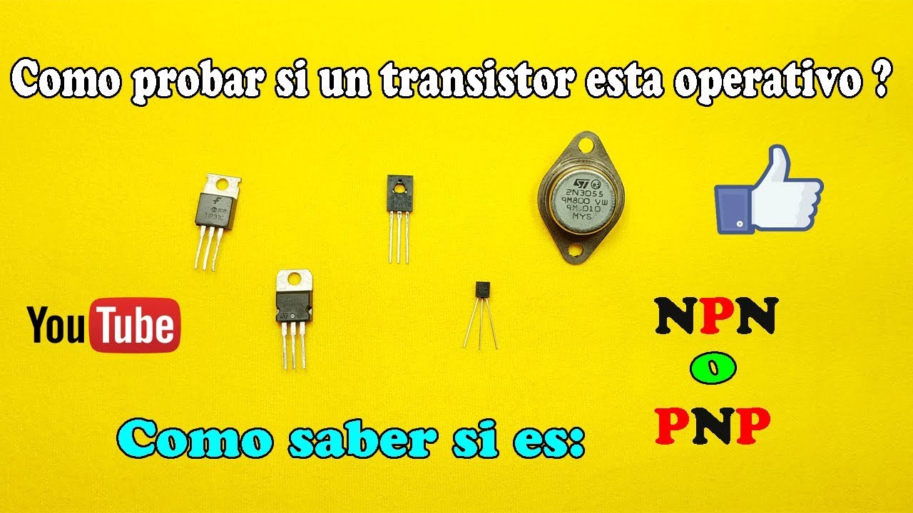 Como comprobar transistores