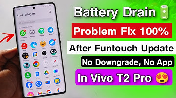 Vivo, T2 Pro & iQoo Battery drain Problem fix after Funtouch Os Update 🤩 | Double Your Battery life