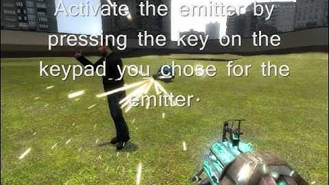 Gmod Tutorial #4: Emitter Effects
