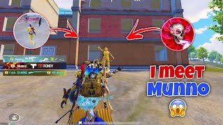 I MET MUNNO IN A SAME LOBBY😱 PUBG Mobile