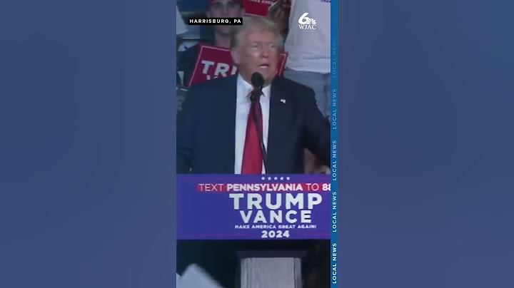 Trump thanks doctors for help after PA rally shooting