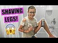 FIRST TIME SHAVING LEGS  | TEEN TIPS AND HOW TO SHAVE