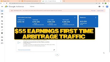 Google Adsense Earnings first time adsense arbitrage with facebook ads