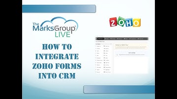 Zoho Forms Integration with Zoho CRM