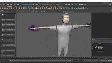 Maya 2019 Character Walk Cycle Part-1