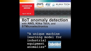 AWS demo Industrial IIoT  Klika Tech STMicroelectronics Hannover Messe 2021