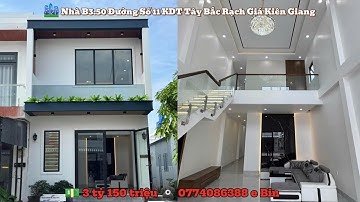 NHÀ ĐƯỜNG SỐ 11 LÔ B3.50 KDT TÂY BẮC RẠCH GIÁ KIÊN GIANG