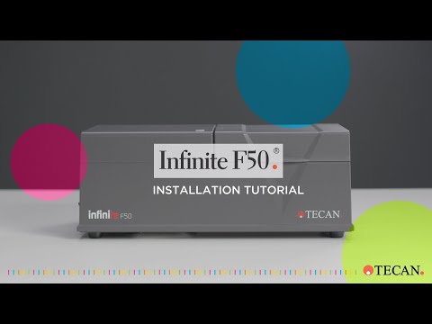 How to install your new Infinite® F50 microplate reader and Magellan™ software