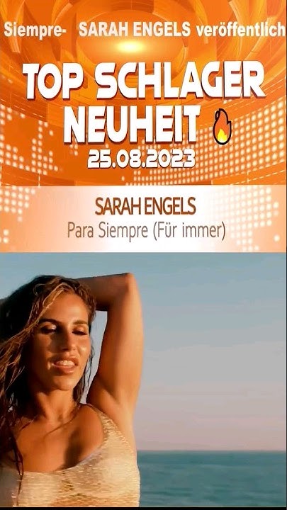 Sarah Engels veröffentlicht neue Single\