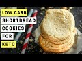 Keto Shortbread Cookies Recipe | How To Make Low Carb Shortbread Cookies For The Keto Diet