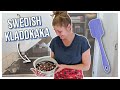 Let&#39;s Bake Some Swedish KLADDKAKA! | Vlog no 5