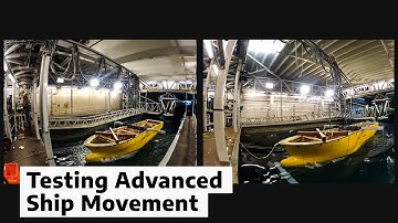 Testing ship movement