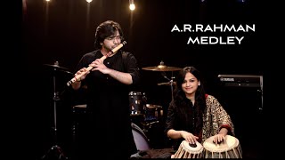 A.R.RAHMAN MEDLEY | Tejas \u0026 Mitali Collective #tejasmitali #tejasandmitalicollective #flutetabla