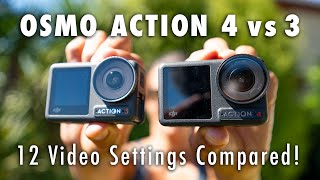 12 DJI Osmo Action 4 vs. 3 Videos Compared // Can You See The Difference? by Freely Roaming 4,433 views 9 months ago 19 minutes
