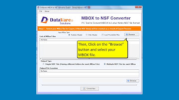 How to Convert MBOX to Lotus Notes NSF with Some Easy Steps?