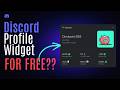 Make your OWN discord profile widget FOR FREE!