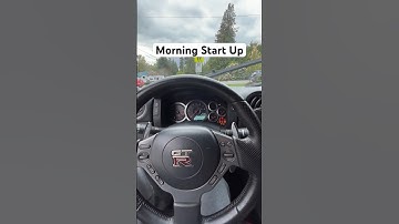 Nissan GT-R Straight Pipe Exhaust Start Up #gtr #nissangtr #nissanr35gtr #startup #exhaust #shorts