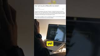 Famous Can I QUIT my BIG TECH job AFTER 2-WEEKS 🤔 | Tech Culture | #shorts Net Worth