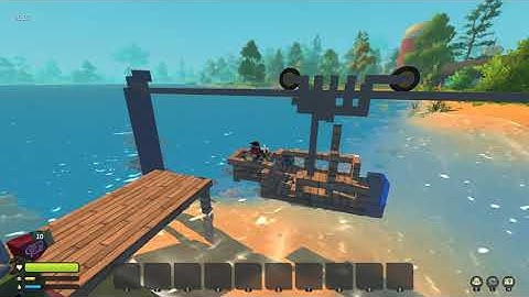 Monorail in Scrap Mechanics