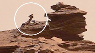 Curiosity vio un piloto marciano en Marte - Tremenda pareidolia