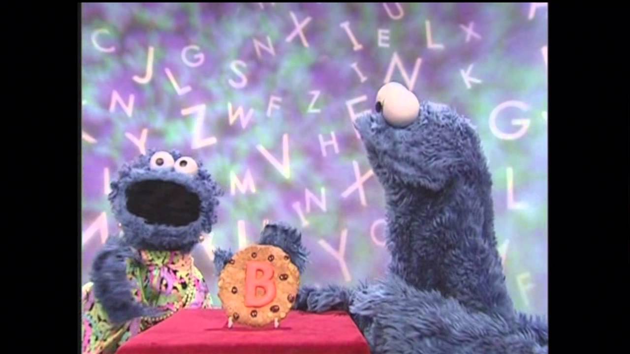 Cookie Monster letter "B". - YouTube