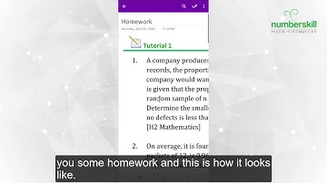 How to submit homework through Class Notebook.