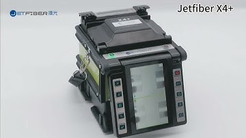 Jetfiber X4+ fusion splicer has same high precision lens with X6+