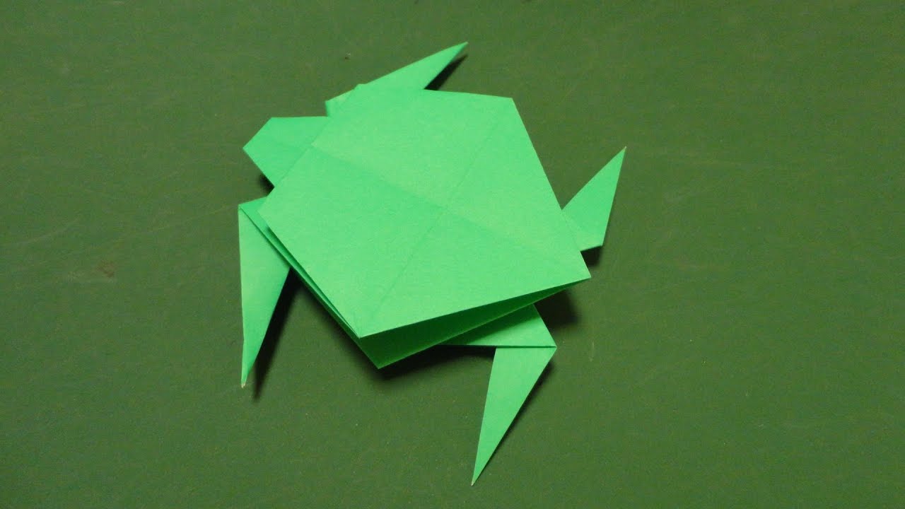 亀 折り紙 Turtle Origami Youtube