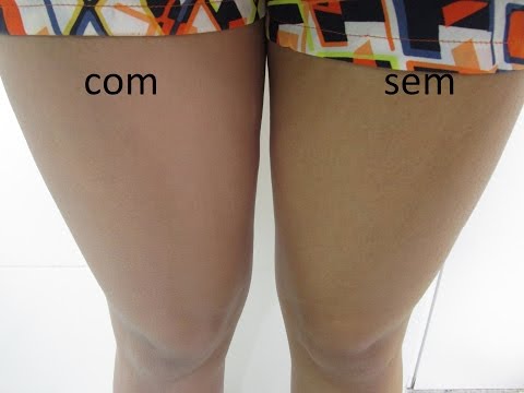 Vídeo: 3 maneiras simples de cobrir as pernas com maquiagem