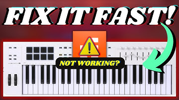 If Your Keyboard Controller is NOT WORKING in Cakewalk, Try This