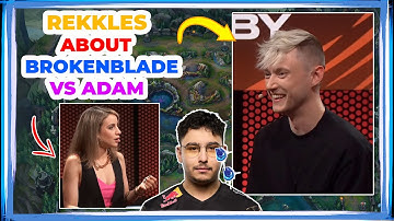FNC REKKLES About G2 BrokenBlade vs BDS Adam 👀