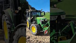 520PS an der Hacktrommel | John Deere 6130R | Energie für den Winter