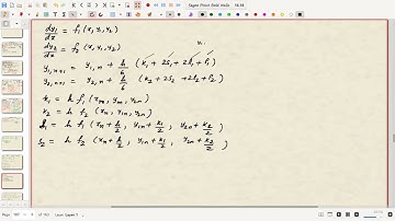 Numerical Methods for Coupled ODE