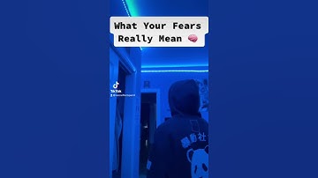 Thumbnail of What Your Fears Really Mean #shorts