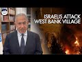 Israeli Settlers Attack West Bank Village Setting Fire To Properties Israeli Settlers Attack West Bank Village Setting Fire To Properties
