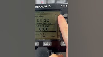 How To Set Your Concept 2 Rower for Intervals