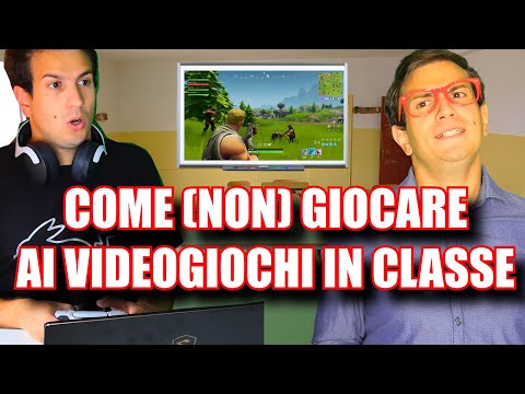 COME (NON) GIOCARE AI VIDEOGIOCHI IN CLASSE - Alessandro Vanoni