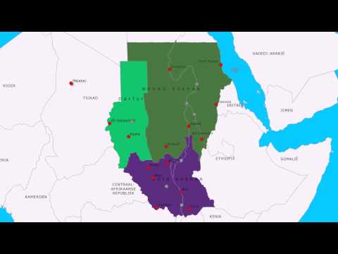 Video: Noord-Soedan: foto, klimaat, hoofdstad. Zuid- en Noord-Soedan