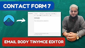 How To Add Email Body TinyMce Editor In Contact Form 7 | Wordpress | In Hindi 2022