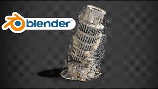 How I Destroyed the Leaning Tower of Pisa (IT) - Blender Non Tutorial