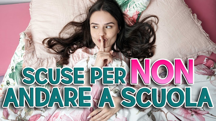 📚🙅🏻 Scuse per NON andare a scuola 🙅🏻🛌🏻