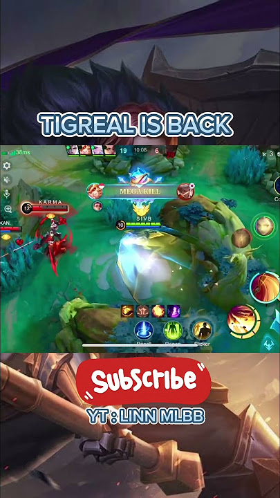 TEGAR IS BACK #tigrealmontage #tigrealml #mobilelegends #shorts