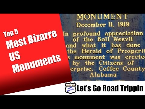 5 Weird US Monuments that ACTUALLY EXIST!