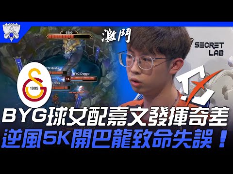 GS(土耳其) vs BYG 特戰隊首戰！BYG球女配嘉文發揮奇差 逆風5K開巴龍致命失誤！| 入圍賽Bo1 | 2021 S11世界賽精華 Highlights