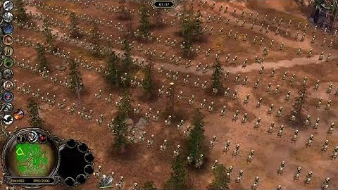 BLOWING UP whole map wtih 7000 mines!!! #lotrbfme