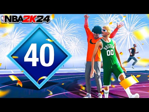 FIRST PARK GAME on NBA 2K24 - BEST POINT GUARD BUILD in NBA 2K24!